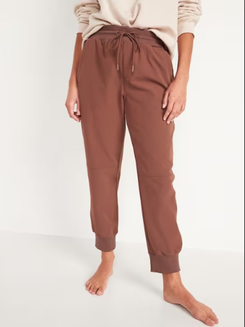High-Waisted StretchTech Water-Repellent Jogger Pants | Old Navy